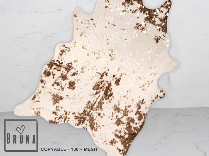 BRUNA - Synthetic Cow Rug