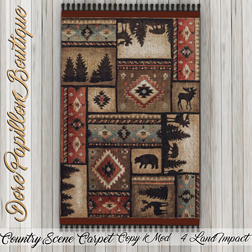 DPB Country Scene Carpet - No 11
