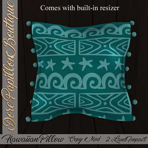 DPB Hawaiian Pillow - No 8