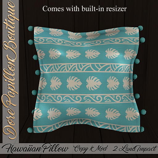 DPB Hawaiian Pillow - No 7