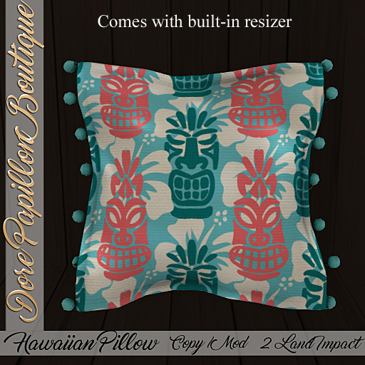 DPB Hawaiian Pillow - No 1