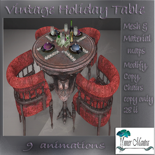 +Inner mantra+ Vintage Holiday Table 