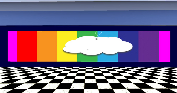 Rainbow Wall - animated!
