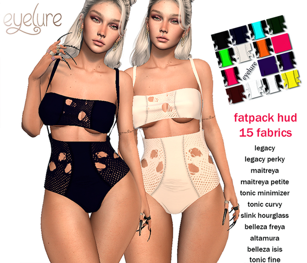 Eyelure Bodysuit & Bra Top Fatpack