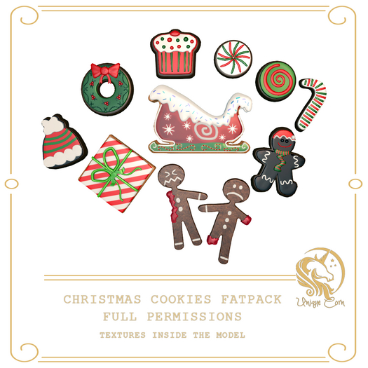Full Perm Christmas Cookies Fat Pack