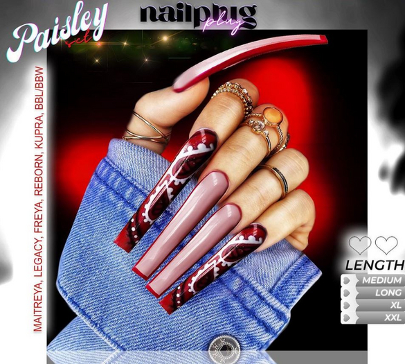 NAILPLUG - Paisley Set