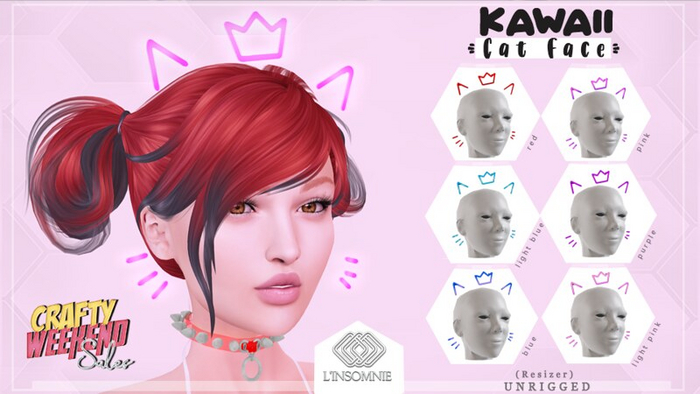 .:L'insomnie:.CAT FACE{FATPACK}