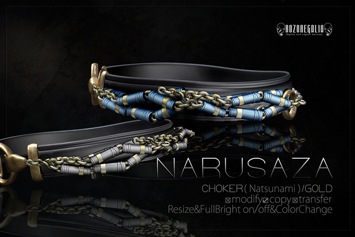 ROZOREGALIA_NARUSAZA*CHOKER(Natsunami)_Gold
