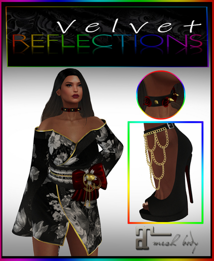 {VR} DEMO - Lilly Kimono -  (Maitreya Only)