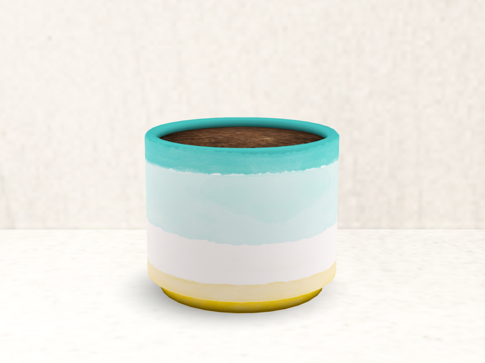 Planted. Watercolour Plant Pot 