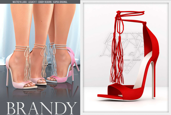 Look At Me. Brandy : Heels - Red