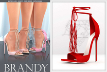 Look At Me. Brandy : Heels - Red