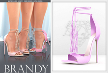 Look At Me. Brandy : Heels - Purple