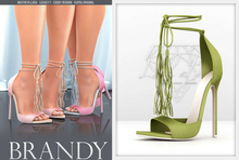 Look At Me. Brandy : Heels - Olive