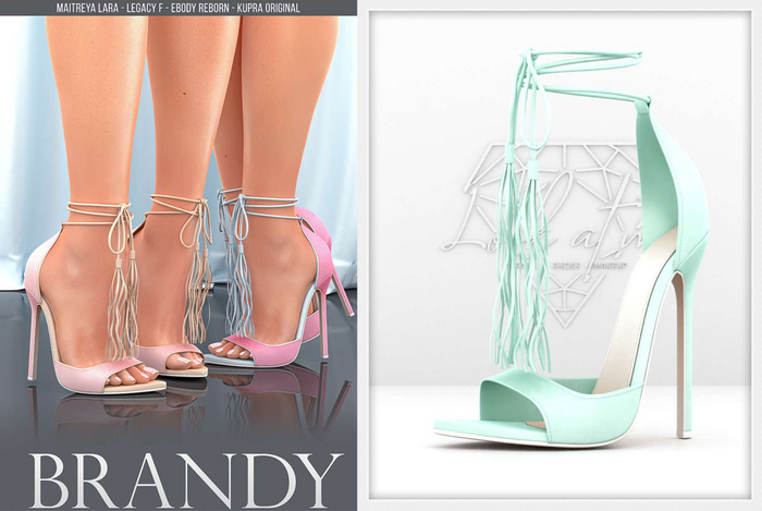 Look At Me. Brandy : Heels - Mint