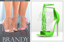Look At Me. Brandy : Heels - Green