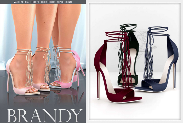 Look At Me. Brandy : Heels - Dark pack