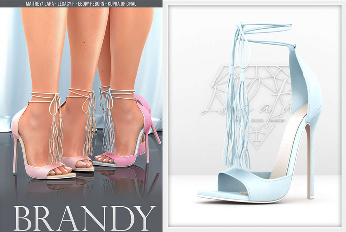 Look At Me. Brandy : Heels - Blue