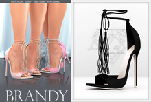 Look At Me. Brandy : Heels - Black
