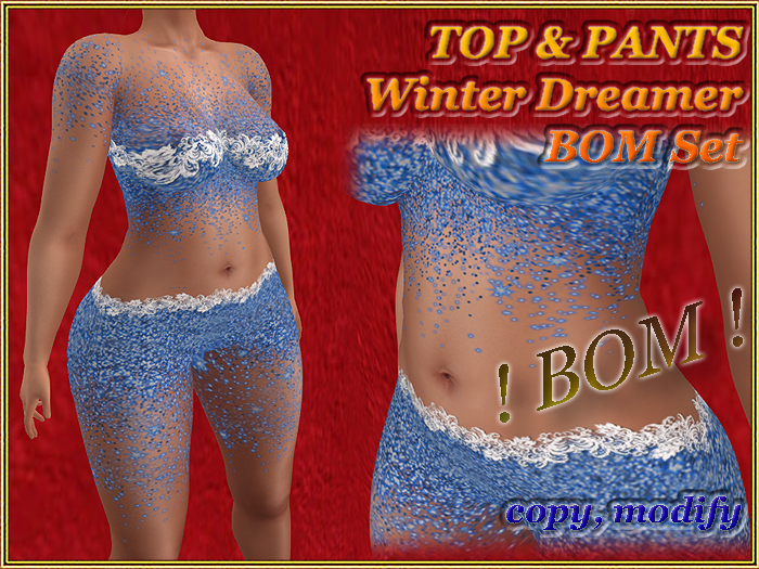 TOP & PANTS - Winter Dreamer BOM Set (copy, modify)