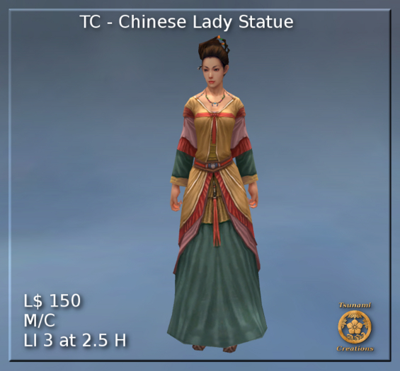 Chinese Lady Statue