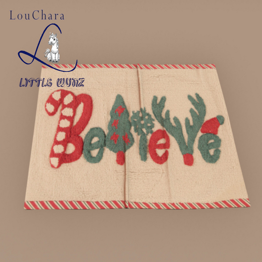 LouChara Little Wunz Believe Rug