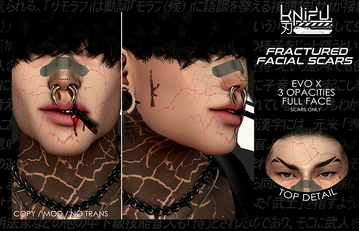 KNIFU. Fractured Face Scars (EvoX)