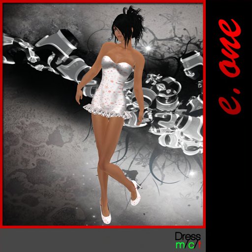 e.one Flirty Fleur White