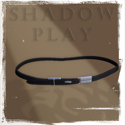 Shadow Play Designs - Belt 04.0 leather black