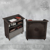 -DRD- Scarlett Hotel - Le Basilic - Reception (add)