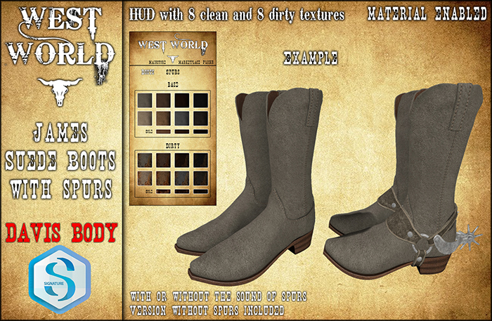 #WW# James Suede Boots [DAVIS BODY] - DEMO