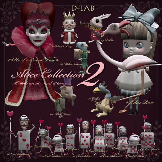 02 D-LAB ALICE 2 - 02Heart's Queen RARE
