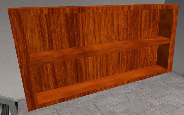HNE Bookcase - 2 Shelves Large