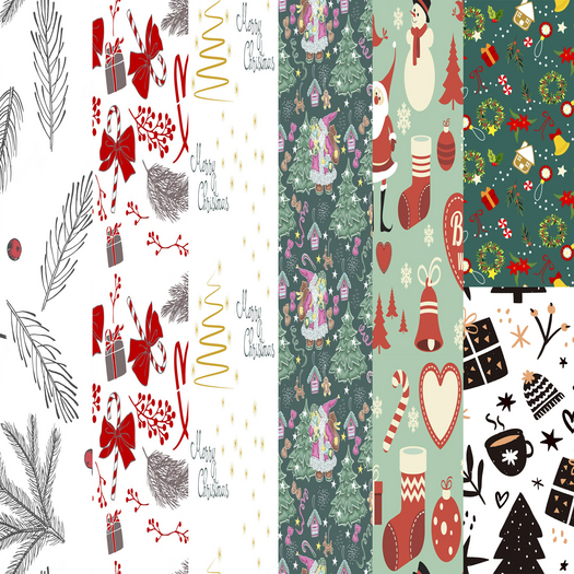 Seamless Wallpaper Christmas 2 Textures Full Perms