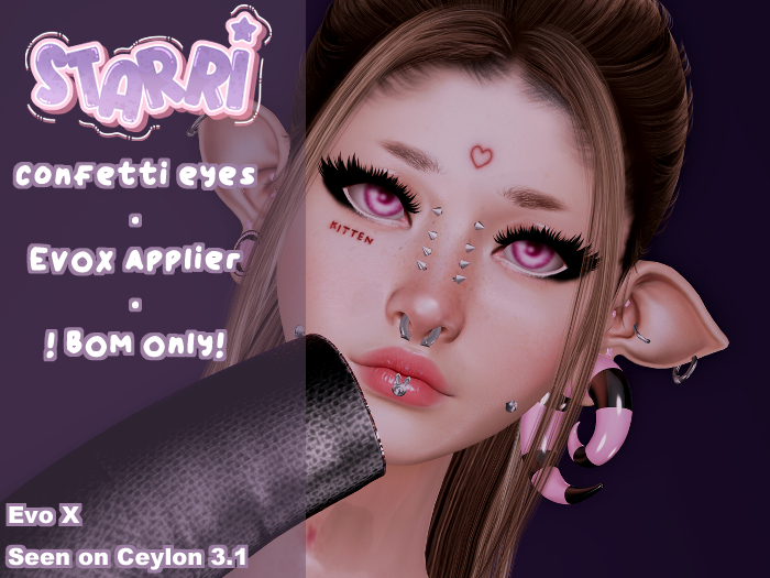 [STARRI] Confetti Eyes EVOX APPLIER