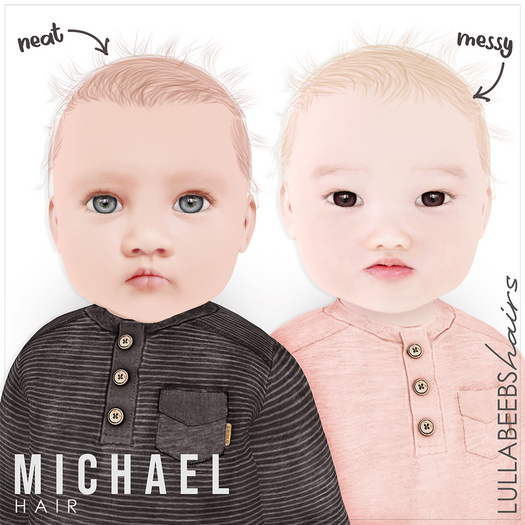 LullaBeebs Michael Hair 