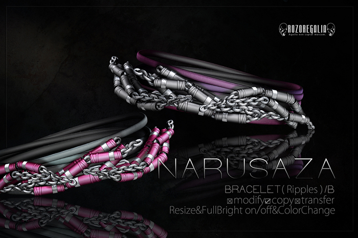 ROZOREGALIA_NARUSAZA*BRACELET(Ripples)/B