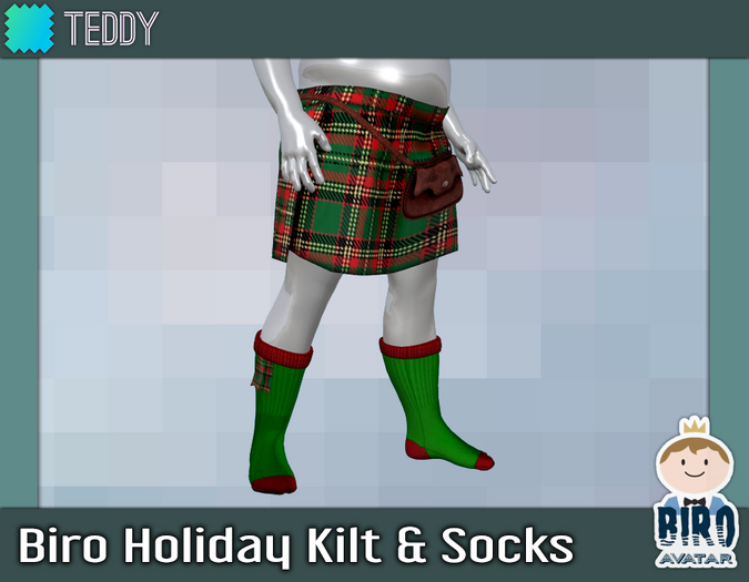 [TT] Biro Kilt & Socks - Holiday