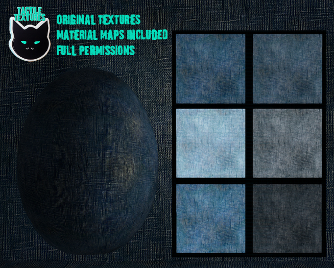 ::T:: Materials Texture: Denim Set 2a-f (Worn) (15% off)