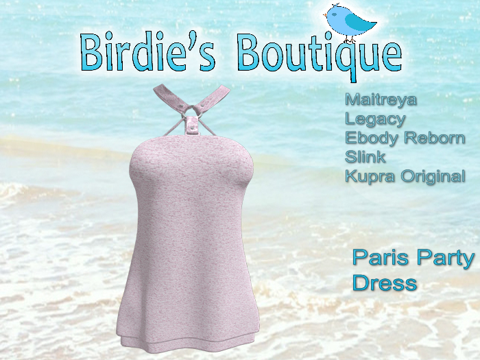 Birdie's Boutique - Paris Party Dress Light Pink