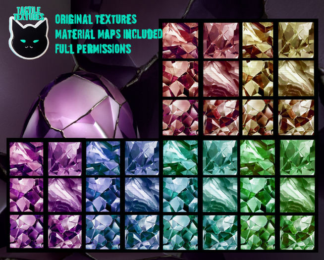 ::T:: Materials Texture: Crystal Set Fullpack  (50% off)