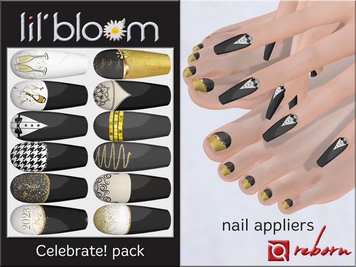 {LB} eBODY - REBORN nail HUD::Celebrate!