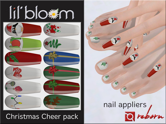 {LB} eBODY - REBORN nail HUD::Christmas Cheer