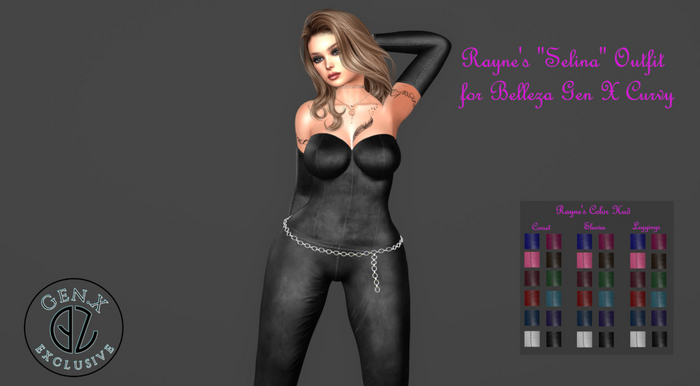Rayne's "Selina" Outfit (Gen X Curvy)