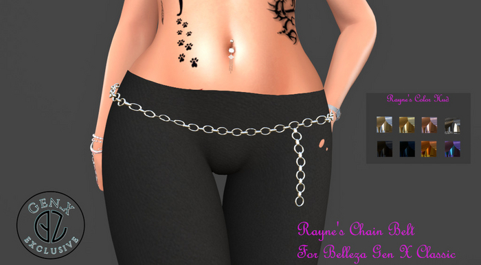 Rayne's Chain Belt (Gen X Classic) 
