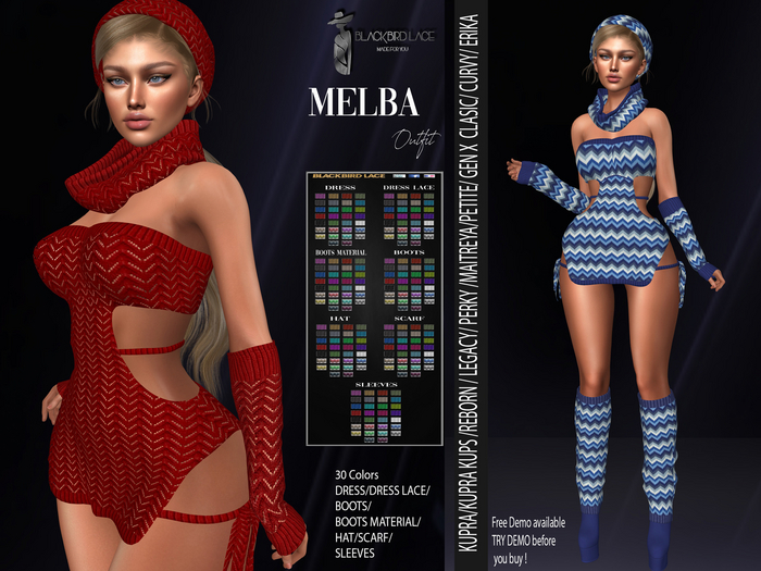 Melba Outfit By Blackbird Lace