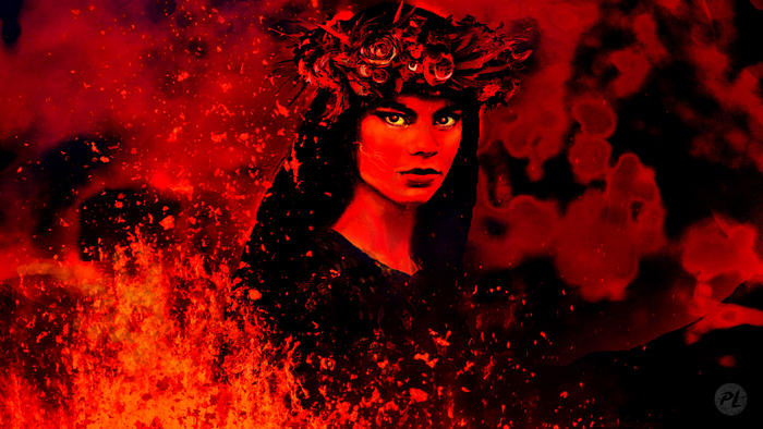 "Pele" Artwork by Pagan Lane (Add to Unpack)