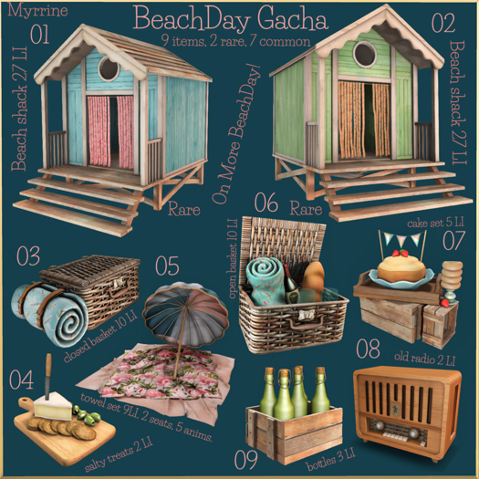 08 BeachDay Gacha - old radio