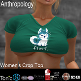 Floof! Women's Crop Top (WCTK)