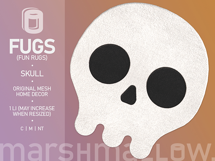 marshmallow. FUGS - Skull
